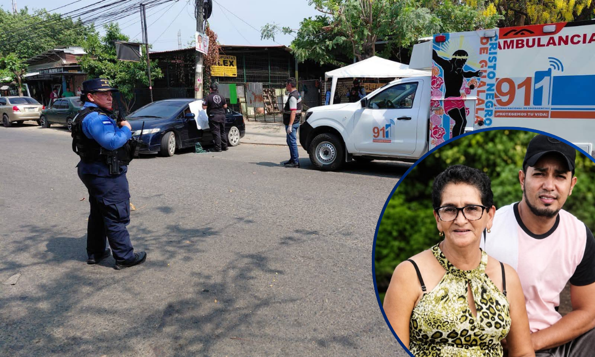 Viajó a San Pedro Sula por el Día de la Madre; ahora está en el cielo junto a su hijo
