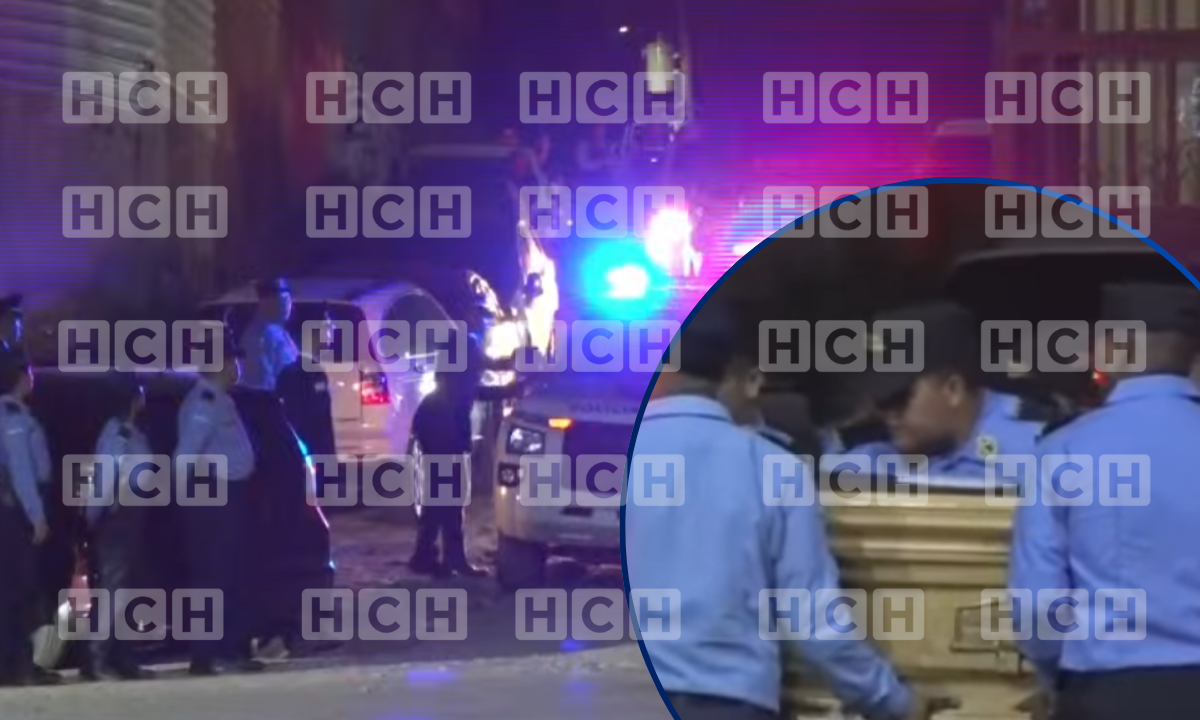 Cinco agentes policiales asesinados en Corinto llegan a la capital para honras fúnebres institucionales