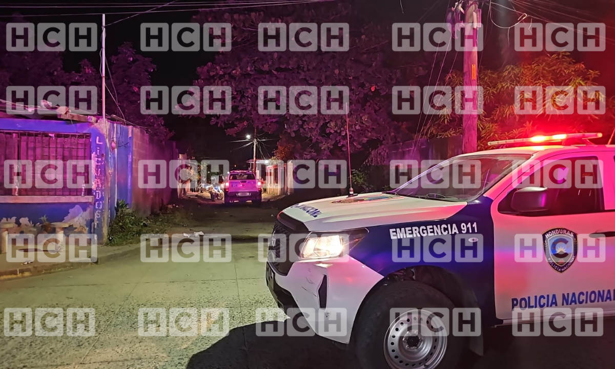 Miembros de la Pandilla 18 se enfrentan a la Policía Nacional en SPS y dejan al menos un herido
