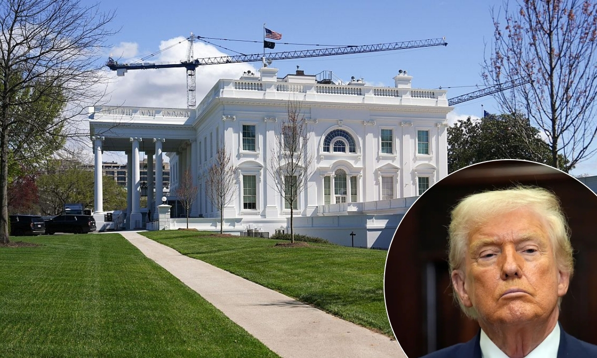 Juzgado detiene las obras del Salón de Baile de Donald Trump en la Casa Blanca por falta de aprobación del Congreso