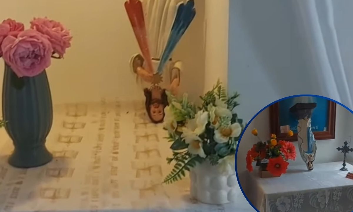 Danlí: capilla del hospital Gabriela Alvarado vandalizada por presuntos endemoniados