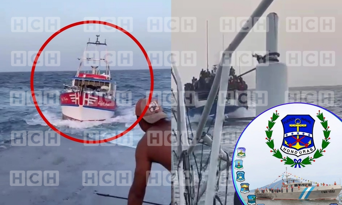 Fuerza Naval descarta muertes y confirma dos heridos en enfrentamiento entre dos embarcaciones hondureñas que disputaban la pesca de langosta