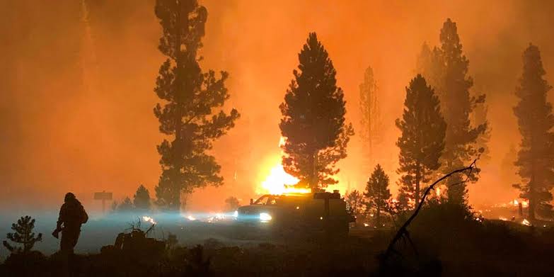 Incendios descontrolados desafían las elecciones primarias en el estado de Washington