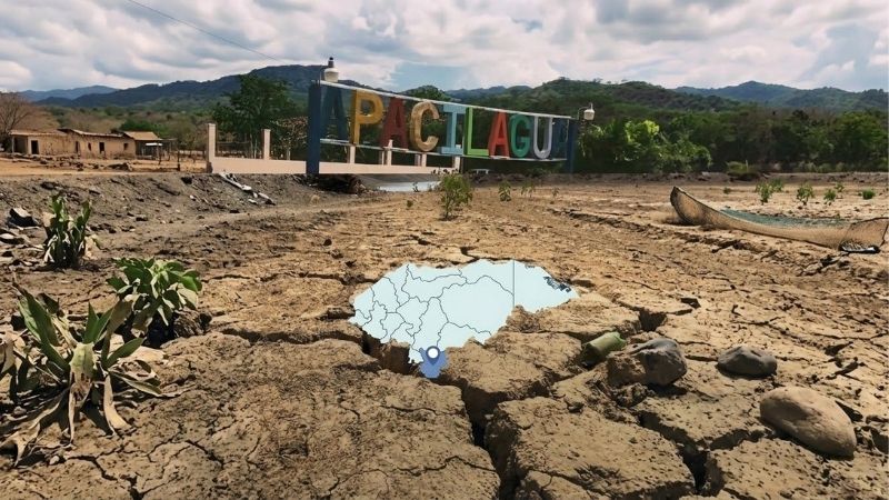 Sequía en Apacilagua, Choluteca: 2,700 familias sin agua ni comida