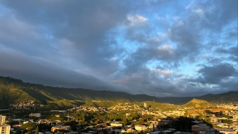 Este martes en Honduras: lluvias dispersas y calor en varias zonas