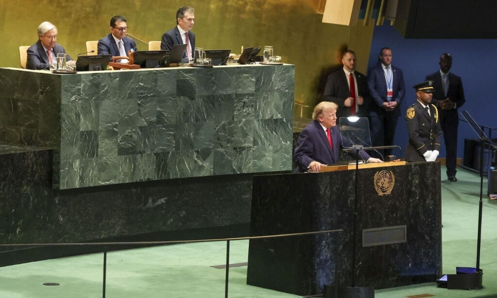 Trump amenaza en la ONU con usar la fuerza en Latinoamérica