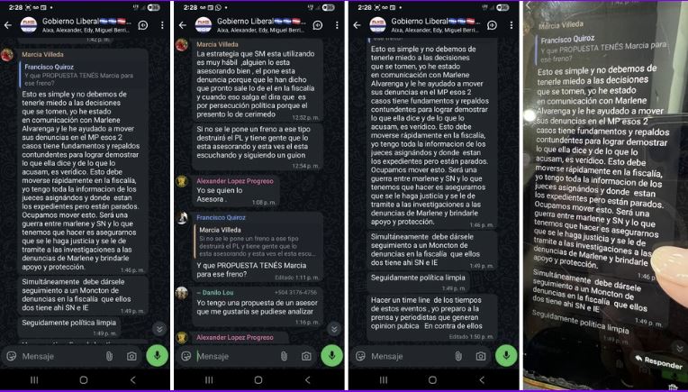 Chats atribuidos al Gobierno liberal revelan un presunto complot contra Nasralla; advierten que si no se frena a este individuo, destruirá el PLH