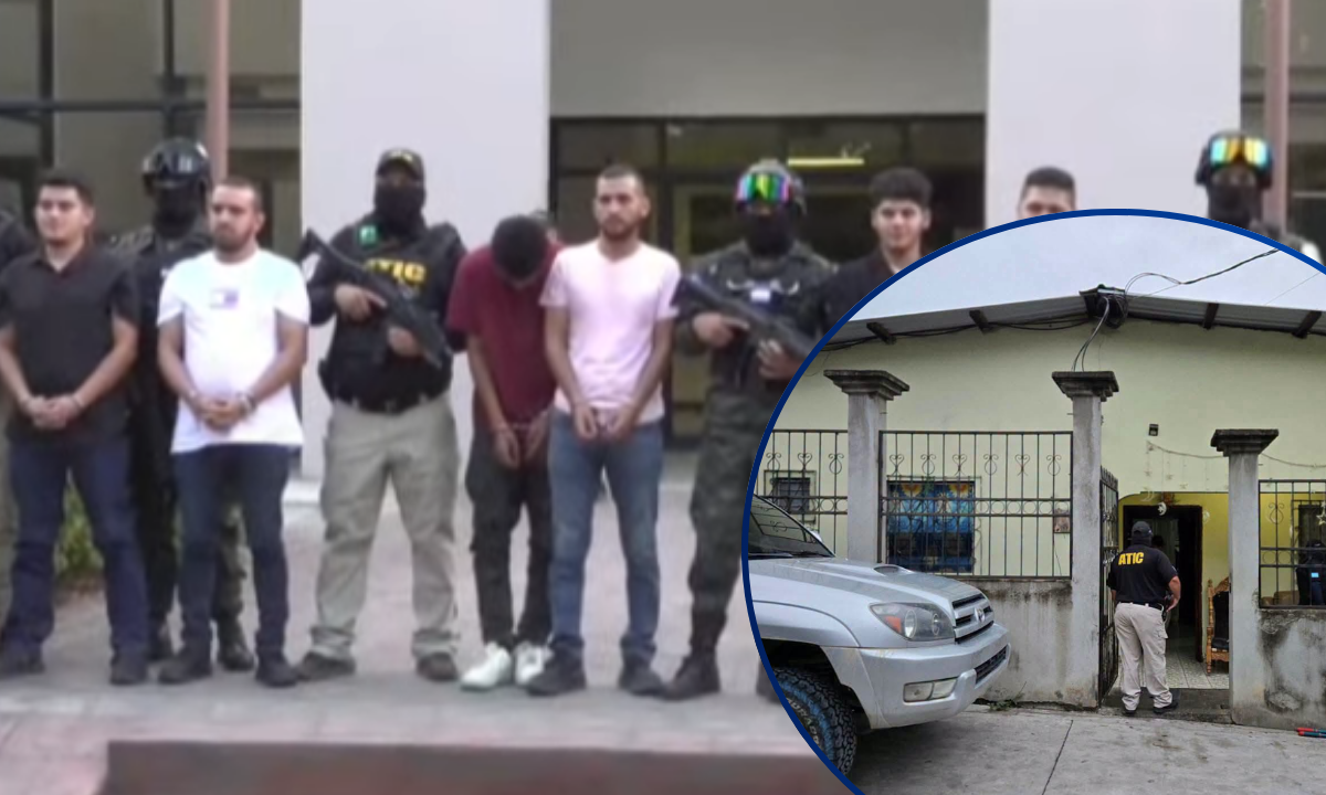 Detienen a seis presuntos integrantes de “Los Coyotillos” en SPS y Copán