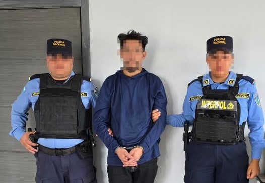 INTERPOL detiene en La Lima a hondureño buscado por robo