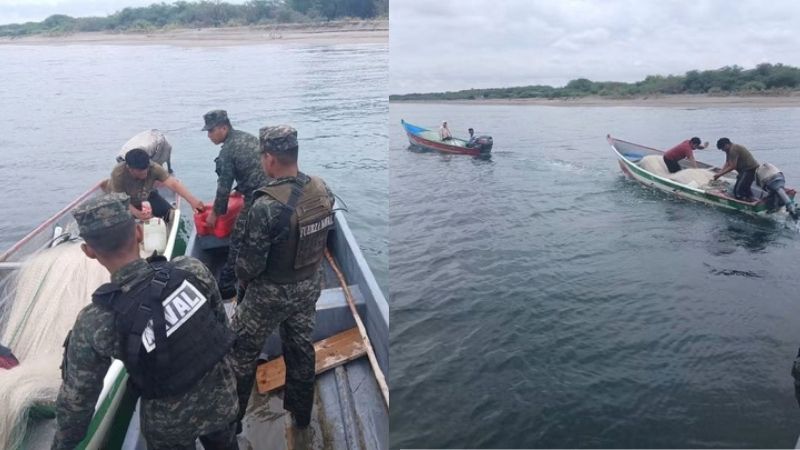 Rescatan a dos pescadores en Cedeño tras fallo mecánico