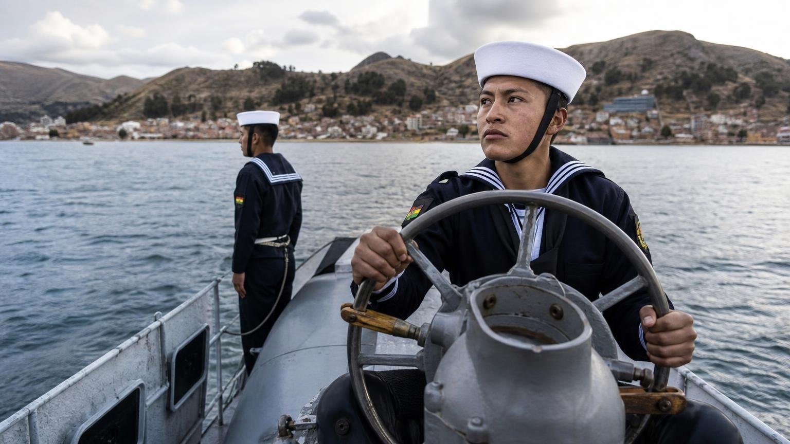 Bolivia perdió su salida al mar hace 140 años y sigue teniendo una armada con miles de marineros que entrenan en el lago Titicaca