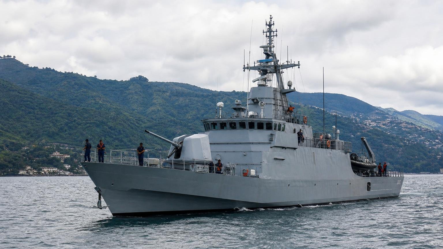 El barco de guerra más grande de Centroamérica es hondureño y lo construyó un astillero de Israel hace menos de 10 años