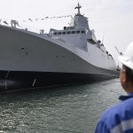 El buque de guerra más grande construido en la historia de Perú salió de un astillero estatal del Callao con planos comprados a Indonesia