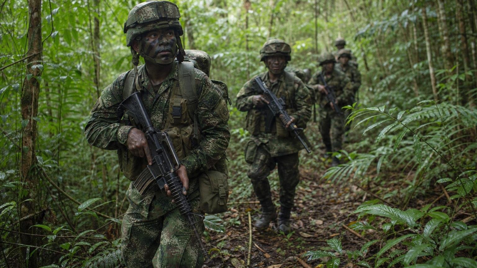 El ejército de Colombia tiene más soldados que los de Argentina y Chile juntos y lleva 60 años en la guerra más larga del continente