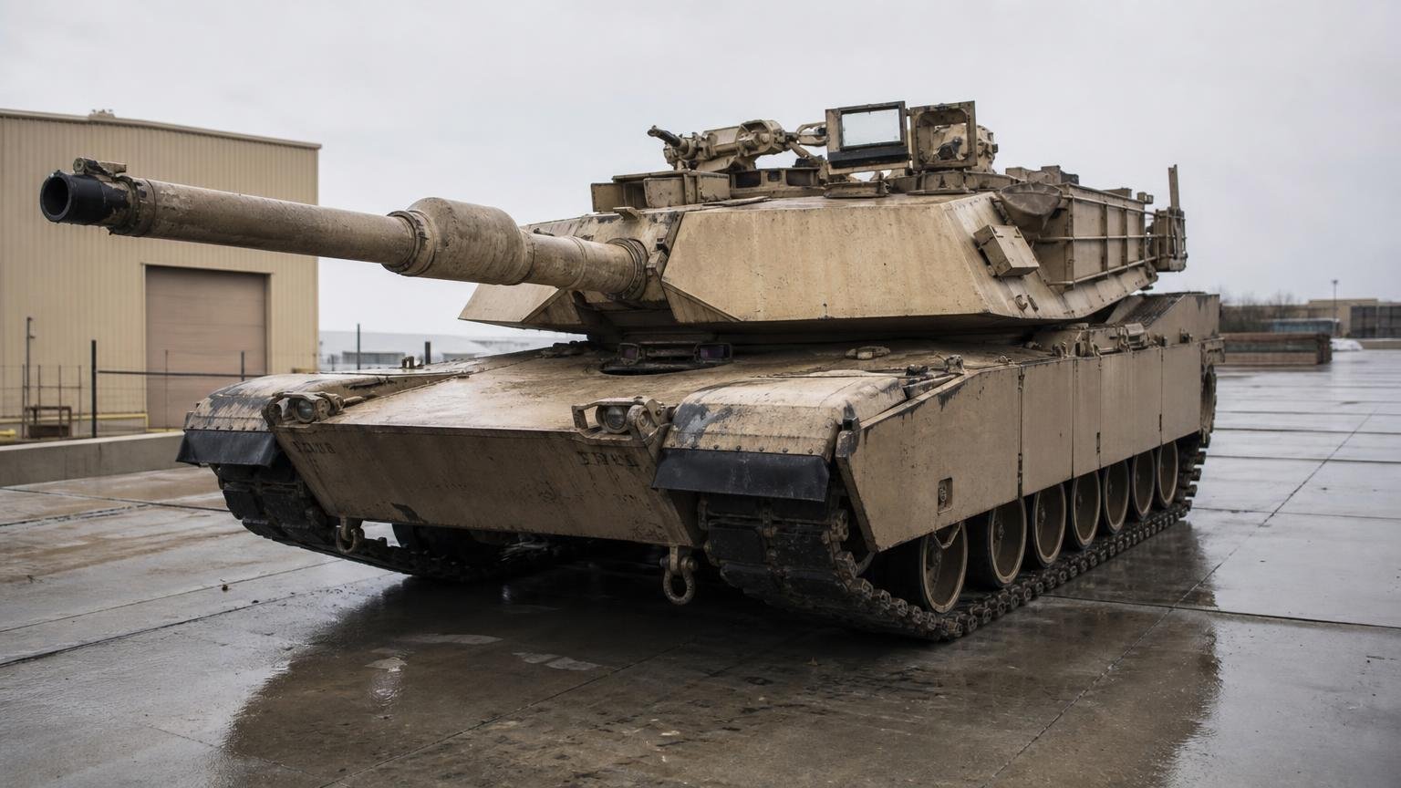 El tanque de 70 toneladas que Estados Unidos ya no quiere: pesa como 17 camionetas y los drones lo ven llegar desde lejos