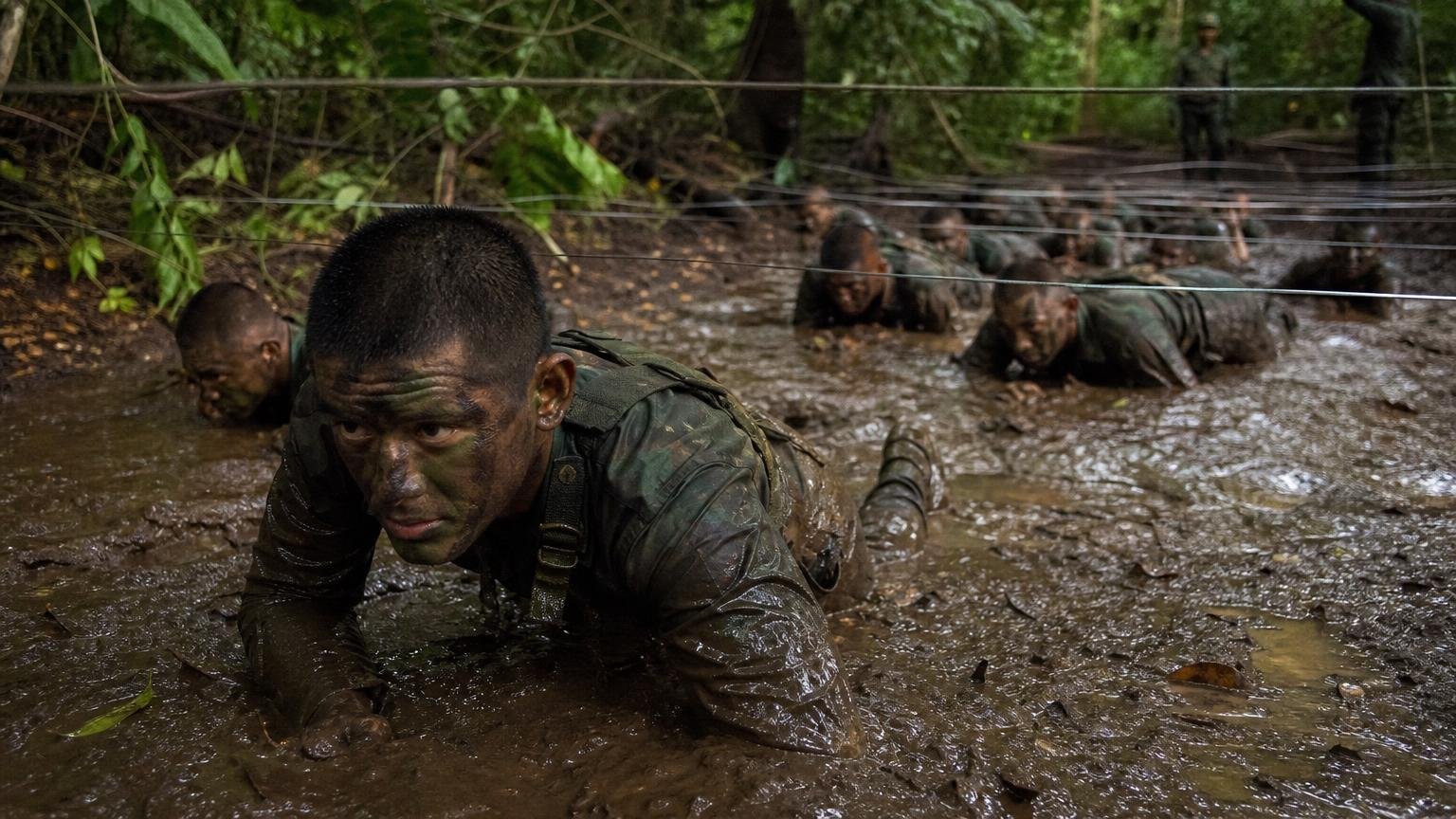 La escuela militar más dura de todo el continente está en la selva de Guatemala y ejércitos de toda América mandan oficiales a entrenarse ahí