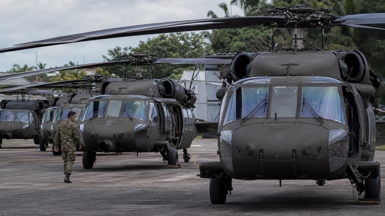 Colombia tiene más helicópteros Black Hawk que cualquier país del mundo fuera de Estados Unidos