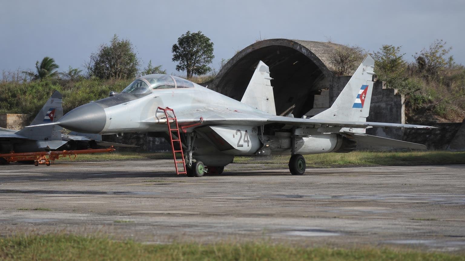 Cuba es el único país del Caribe con cazas MiG-29 y los guarda en una base de la que casi nunca despegan