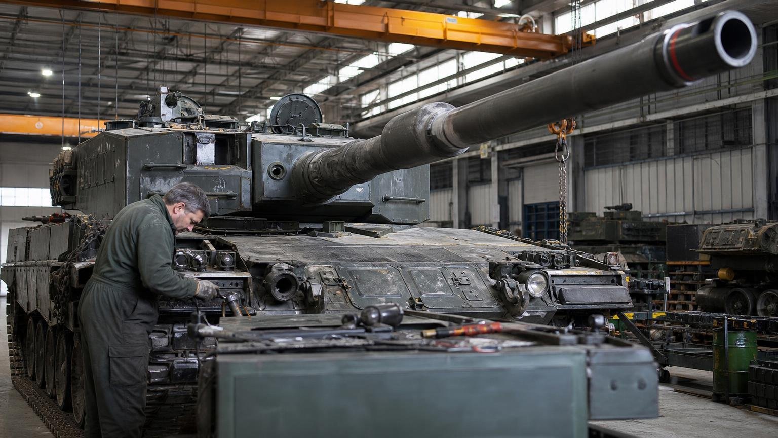 España gastará más de mil millones en modernizar sus 300 tanques Leopard y los primeros ya volvieron al taller