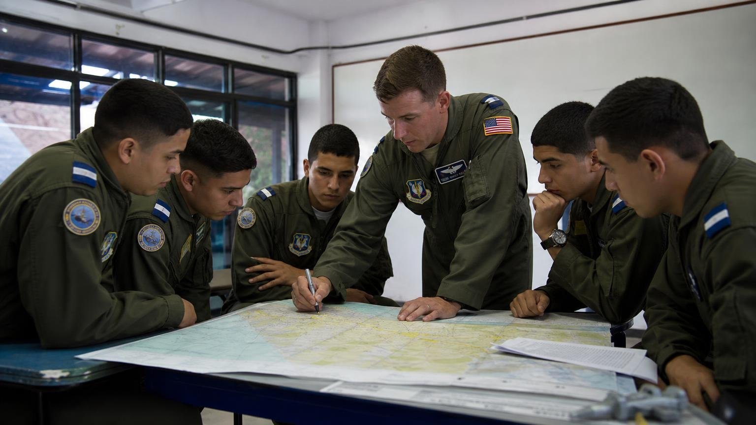 Estados Unidos sigue mandando instructores a la academia de aviación militar más antigua de Centroamérica y está en Honduras