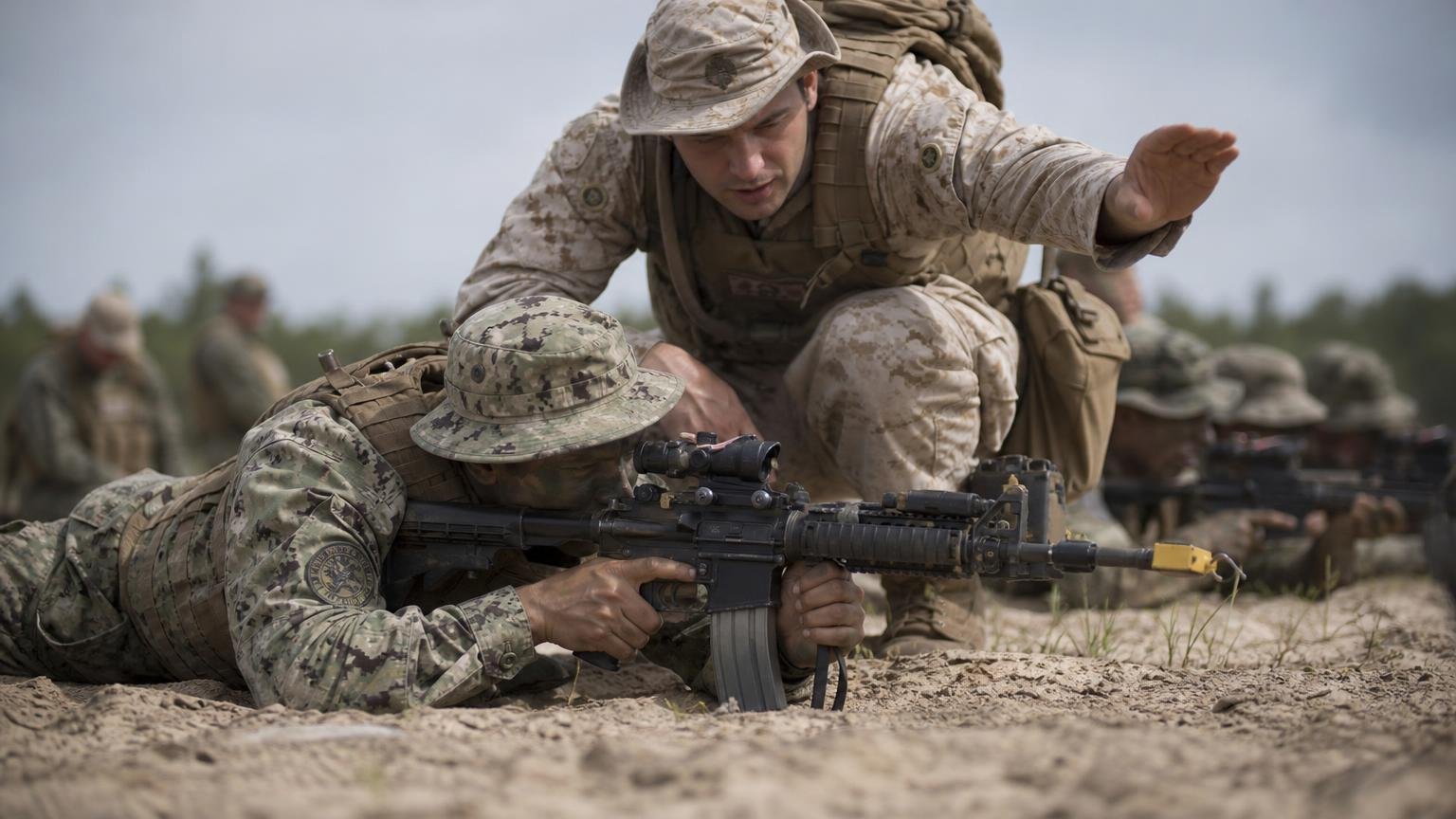 La infantería de marina de Perú es la única de Sudamérica que Estados Unidos entrena cada año en sus propias bases de Carolina del Norte