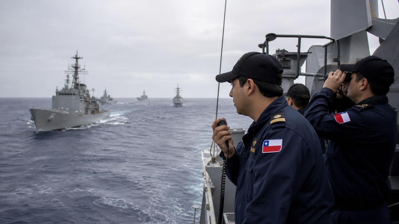 La marina de Chile es la única de América Latina a la que Estados Unidos ha confiado el mando de su mayor ejercicio naval del Pacífico
